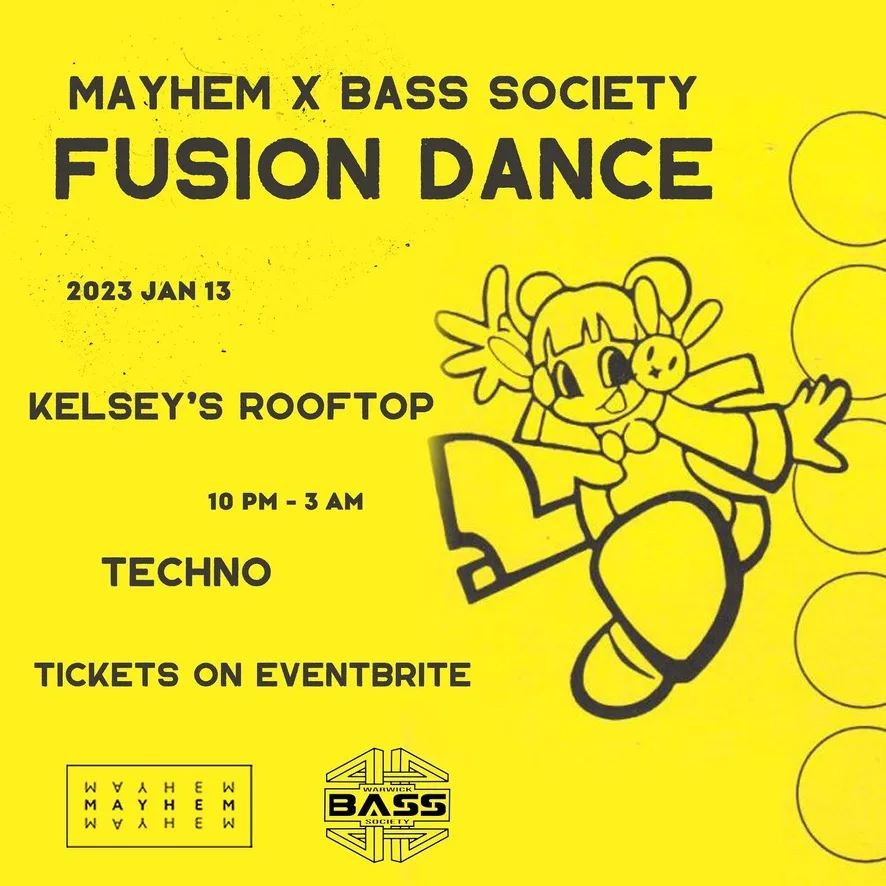 Fusion Dance main flyer