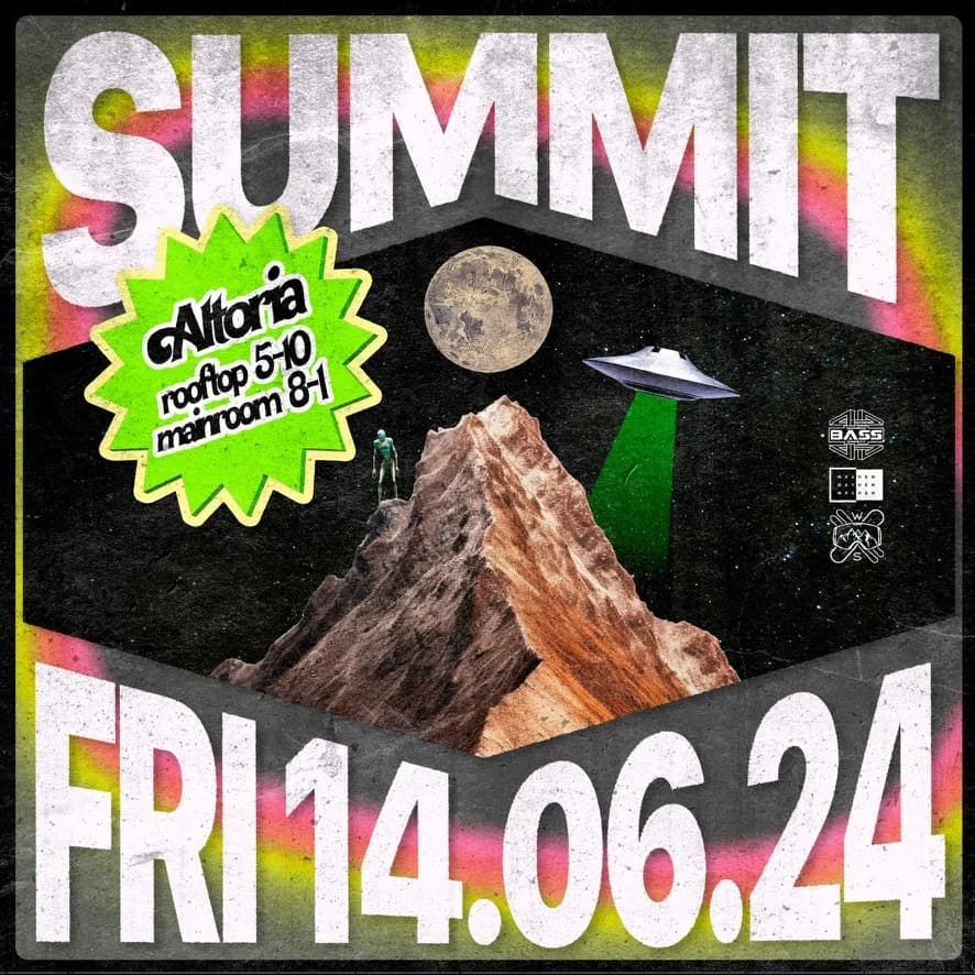 Summit two-room event flyer