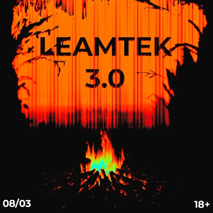 Leamtek 3.0 event flyer