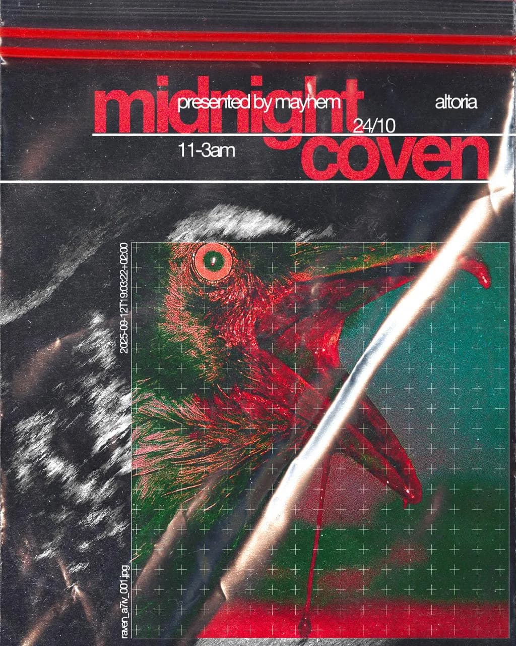 Midnight Coven at Altoria flyer