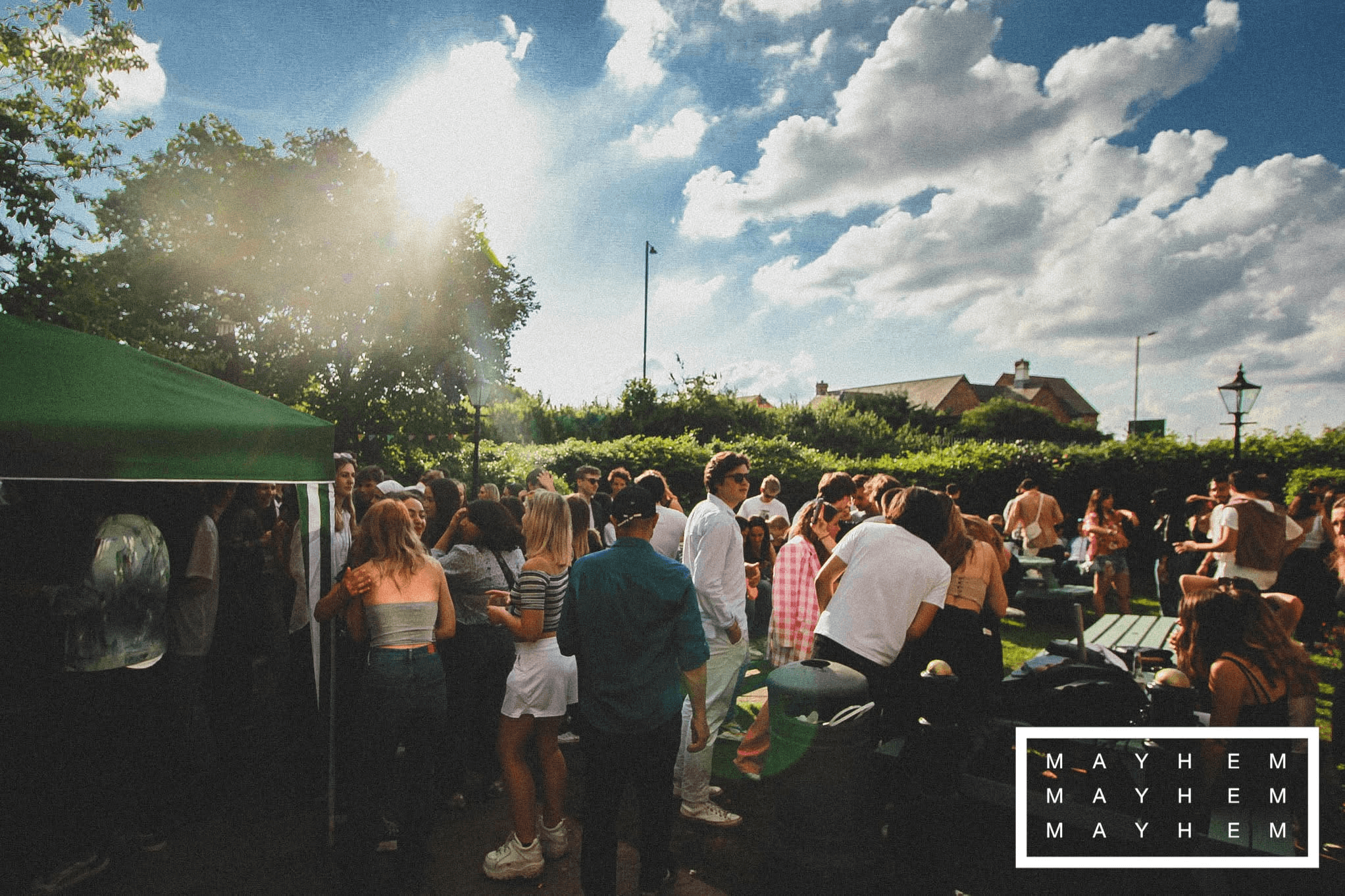 Garden of Epicure outdoor crowd
