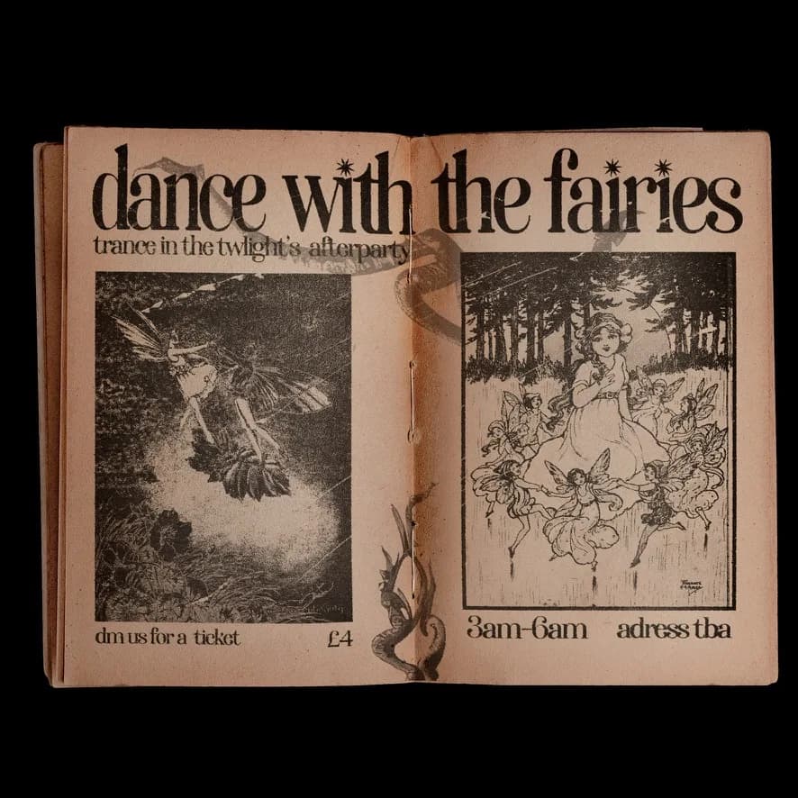 Dance with the Fairies afterparty flyer