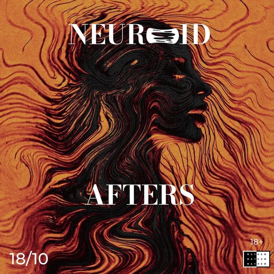 Neuroid afterparty flyer