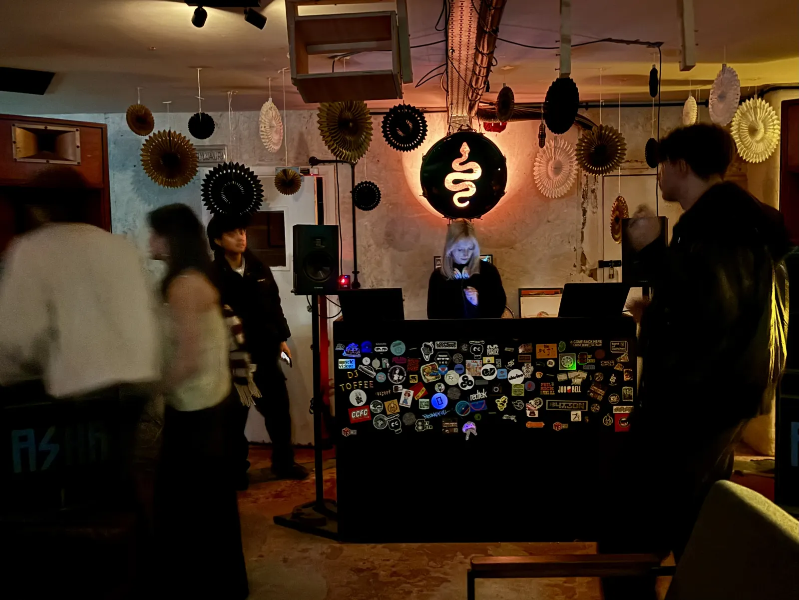The lounge room at Aaja Music